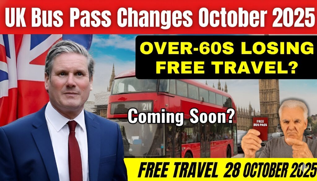 UK Bus Pass Rules Changes 2025