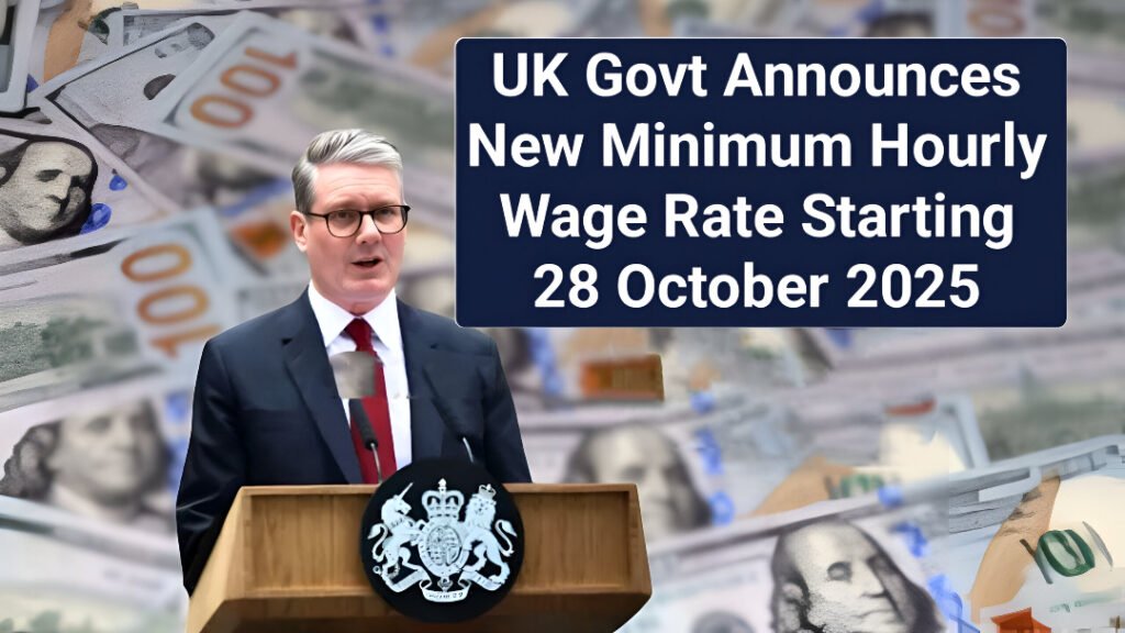 UK minimum wage rate 2025