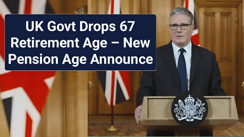 UK Government Confirms State Pension Age Change 2025