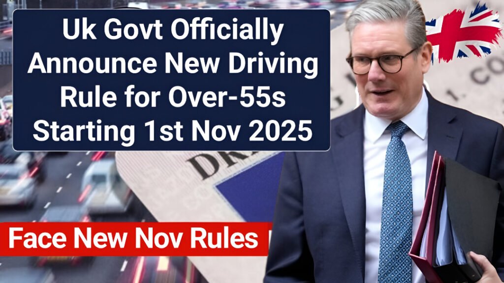New UK Driving Licence Rules for Senior Drivers 2025